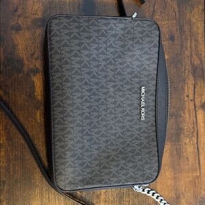 Michael Kors Charcoal and Black Men's Wallet Bag